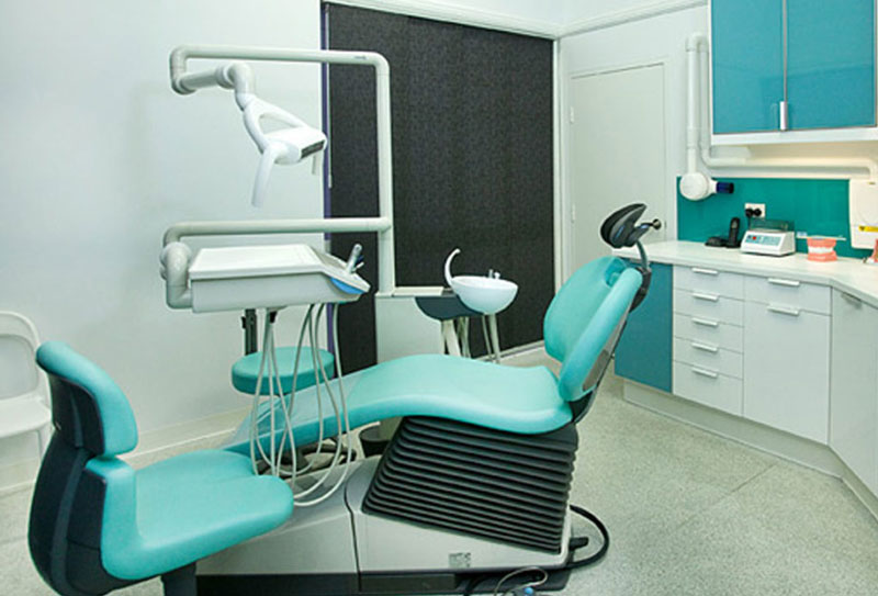 Dental chair at Belmont Village Dental