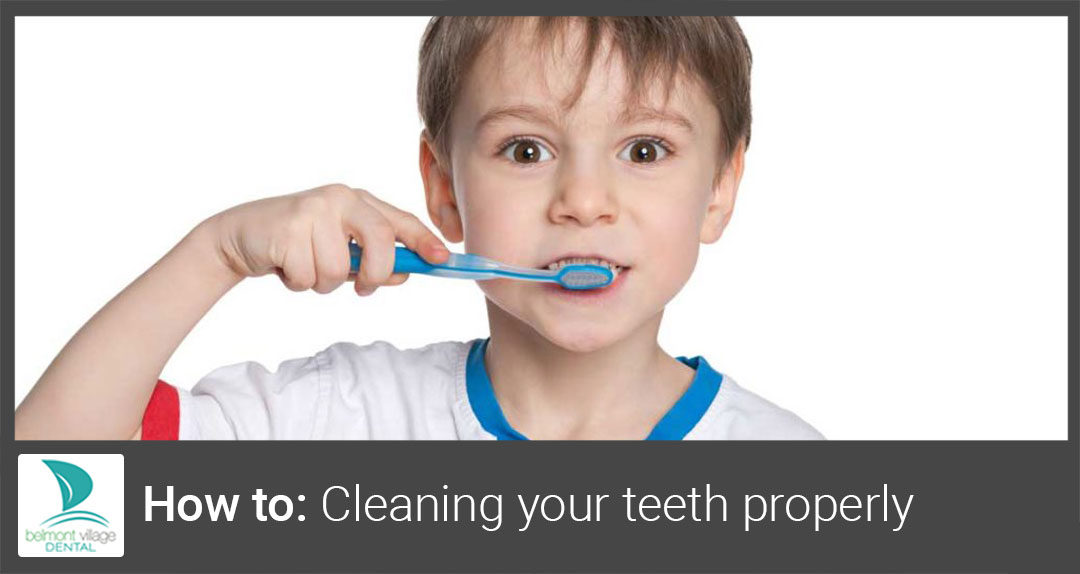 How to clean your teeth properly?